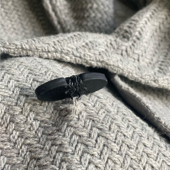 Jessica Simpson Hooded Textured Wool Coat - L - Picture 7 of 16